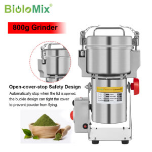 BioloMix 800 جرام 700 جرام مطحنة الطعام الجاف