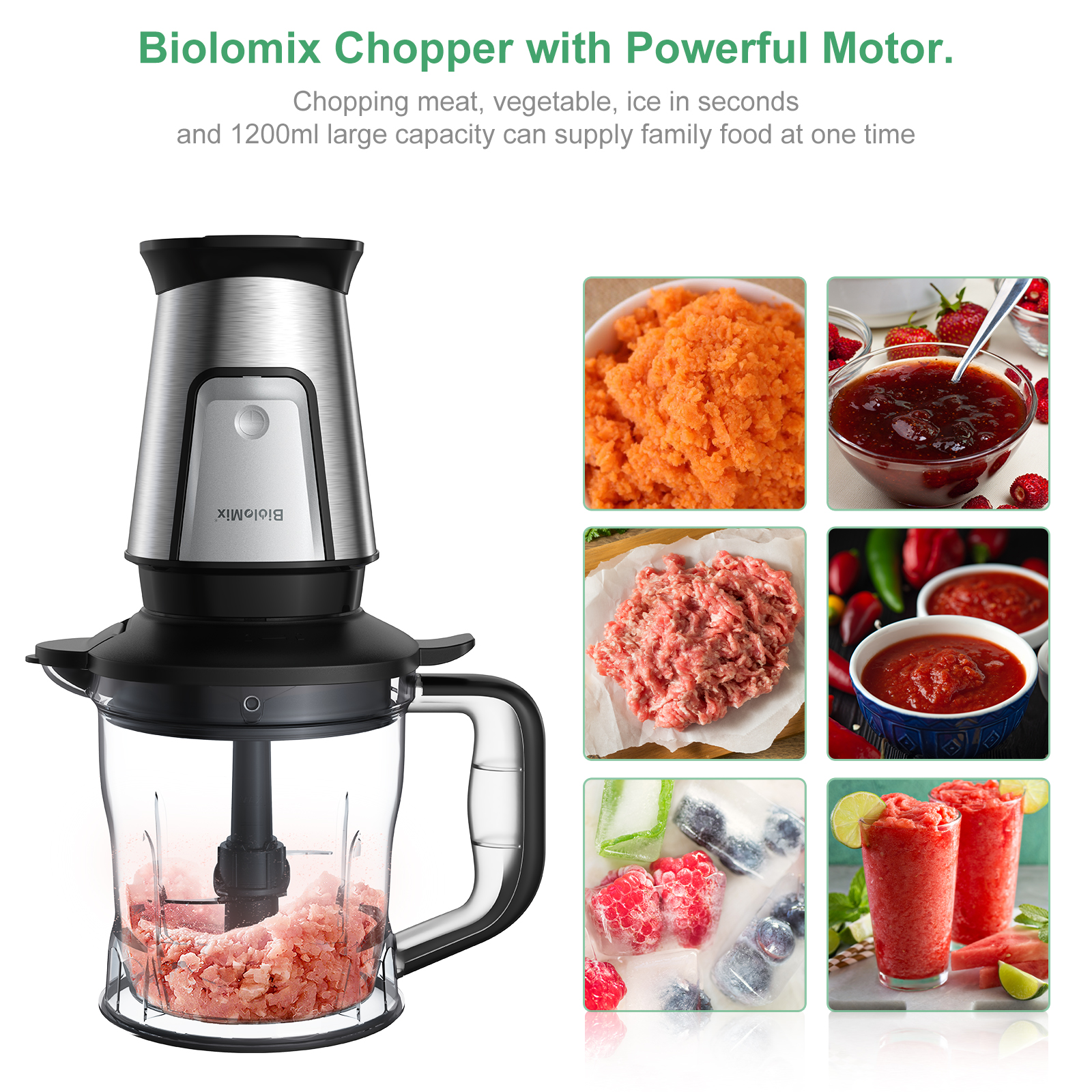 BioloMix 700 واط 3 في 1 متعددة الوظائف - الصورة 2