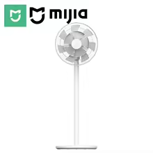 مروحة أرضية ذكية MIJIA بمحول تيار مستمر، إصدار البطارية، تدفق هواء بعيد المدى 13 متر