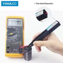 YEKMLCO مكثف تفريغ القلم تفريغ سريع الجهد العالي 1000 فولت أداة إصلاح مفرغ للسلامة الإلكترونية الذكية